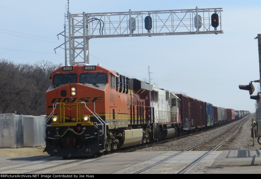 BNSF 8092 West